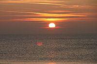 Ondergaande zon
