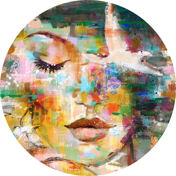 Round my head van Atelier Paint-Ing