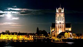 Grote Kerk Dordrecht bij nacht von Sonia Alhambra Mosquera