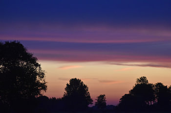 Purple sky