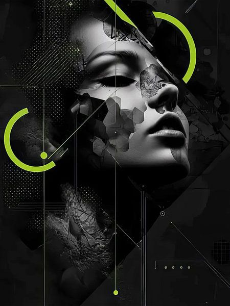 Abstract Schilderen van TOAN TRAN