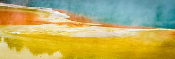 Abstract, geothermal landscape by Rietje Bulthuis