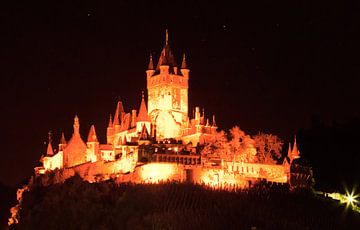 Cochem at night van Ineke Huizing