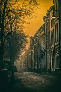 Maisons sur le canal à Gouda sur Lima Fotografie