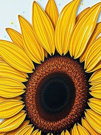 Sunflower Dream: A Golden Embrace by Artistic
