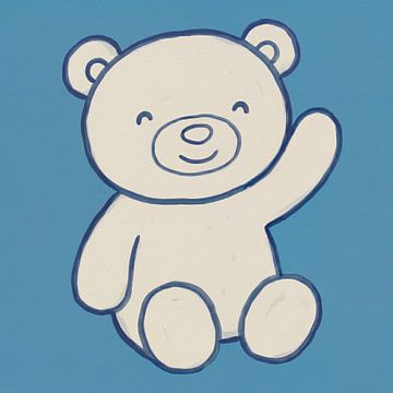 Glücklicher Teddybär Nr. 3