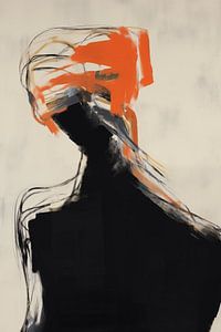 Vrouw abstract