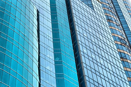 Wolkenkrabber Abstract 