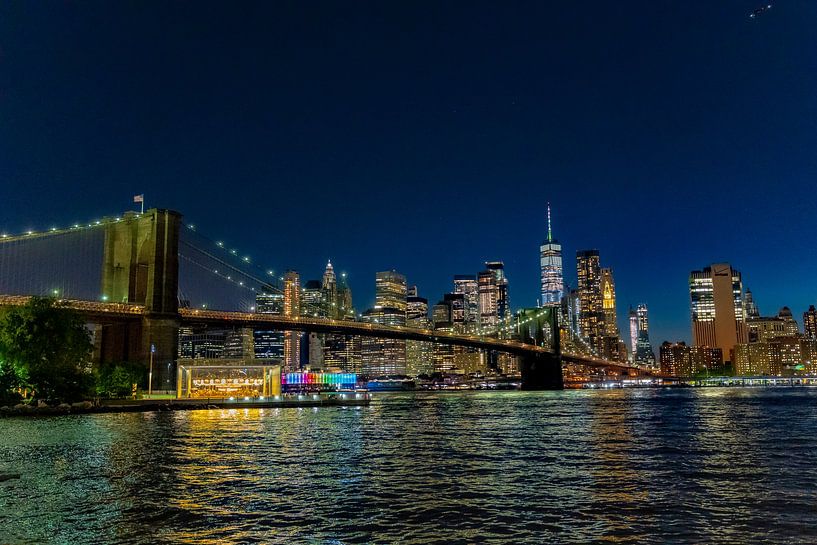Skyline van New York City, VS van Patrick Groß
