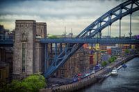 Mittelalterliche englische Stadt NewCastle upon Tyne