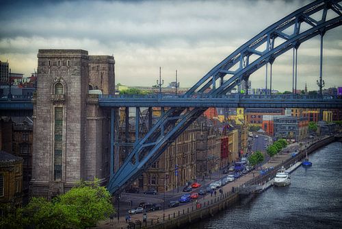 Middeleeuwse Engelse stad  NewCastle upon Tyne