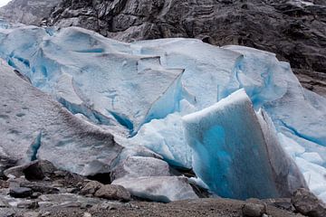 Glacier in Norway by Kees van Dun