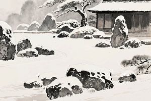 Jardin zen japonais