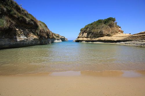Canal d'Amour à Sidari à Corfou