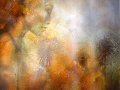 Jana droomt: Op een weide met paardenbloemen