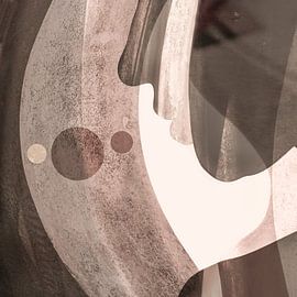 Silhouette. Moderne Abstraktion. Porträt. von Alie Ekkelenkamp