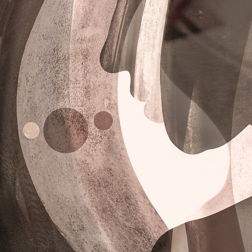 Silhouet. Modern Abstract. Portret.