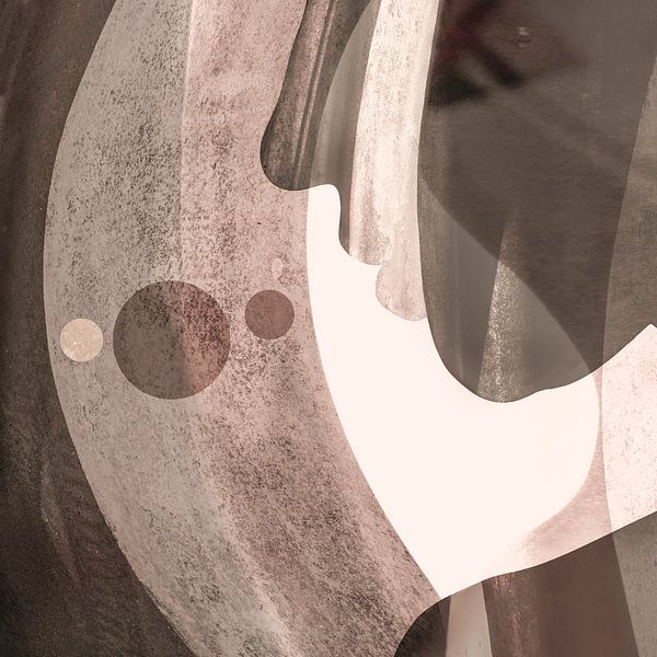 Silhouette. Modern Abstract. Portrait. by Alie Ekkelenkamp