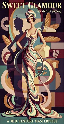 Zoete glamour: Elegante baksels uit het midden van de eeuw