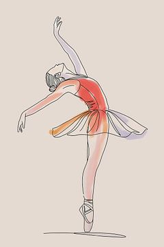 Sofia, ballet in lijnenwerk van Loes van der Staak