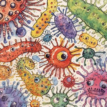 Micro-organismes sur Kay Weber