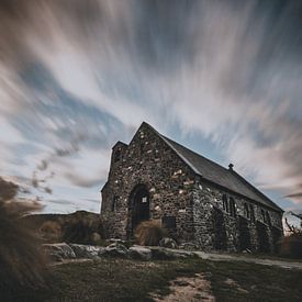 Lake Tekapo Kirche - Neuseeland von Jip van Bodegom