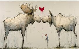 L'amour des élans