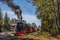 Harzer Schmalspurbahn 99-234, vertrek Drei Annen Hohne van Marcel Timmer thumbnail