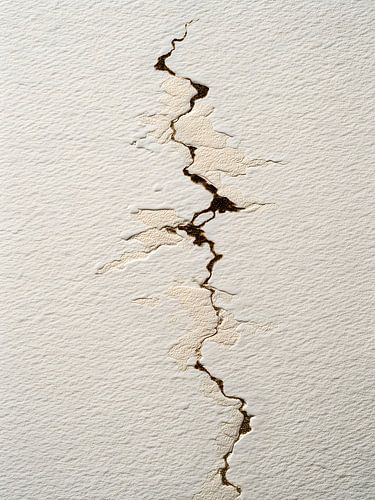 Art abstrait minimaliste et élégant, dans l'esprit wabi-sabi, en or