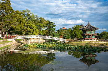 Koreanischer Pavillon in Seoul