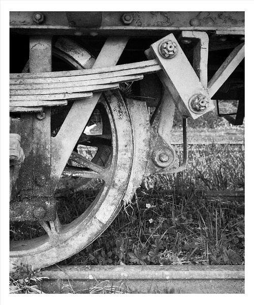 train car chassis Vintage style photo by Michel Seelen