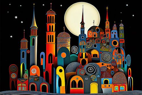 Surreal city 3 by Bert Nijholt