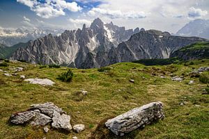 Cadini di Misurina - Blick auf die Berge in den Dolomiten