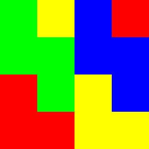 4x4 in 16 | Morphing | 4xT | V=056-21 | P #01