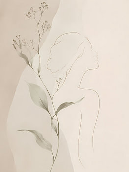 Blattgebundene Figur