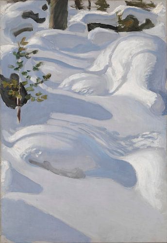 Zonneschijn op sneeuw, 1906, Akseli Gallen-Kallela