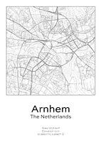 City map - Netherlands - Arnhem