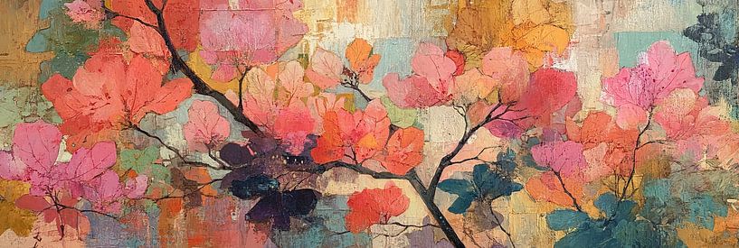 Floral Branches Painting by Flower Studio