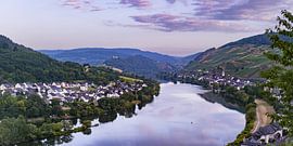 Lever de soleil sur la Moselle sur Walter G. Allgöwer