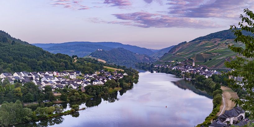 Sunrise on the Moselle by Walter G. Allgöwer