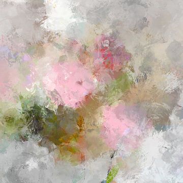 abstracte bloemen van Andreas Wemmje
