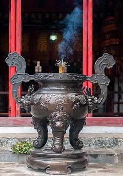 Hanoi: Ngoc Son tempel van Maarten Verhees