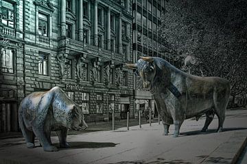baer an bull by Joachim G. Pinkawa