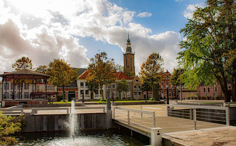 Alte befestigte Stadt von Martine Moens