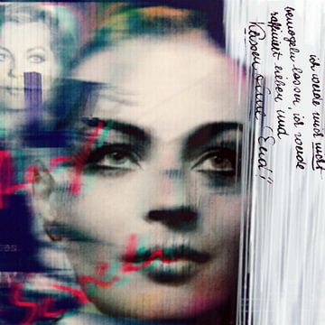 Romy Schneider - Dagboek - Collage - Gemengde Media