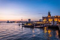 Sonnenuntergang in Rotterdam ......