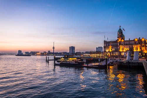 Sunset in Rotterdam .....