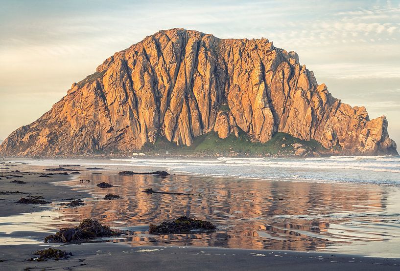 Bezinning - Morro Rock van Joseph S Giacalone Photography