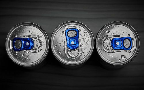 Drie energiedrankjes