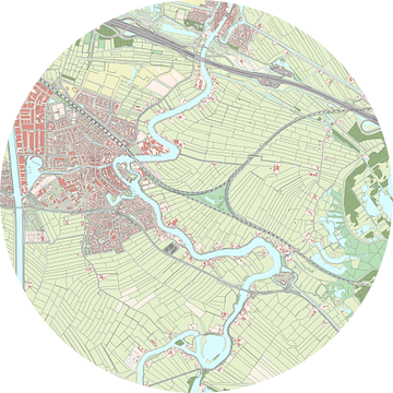 Kaart van Weesp